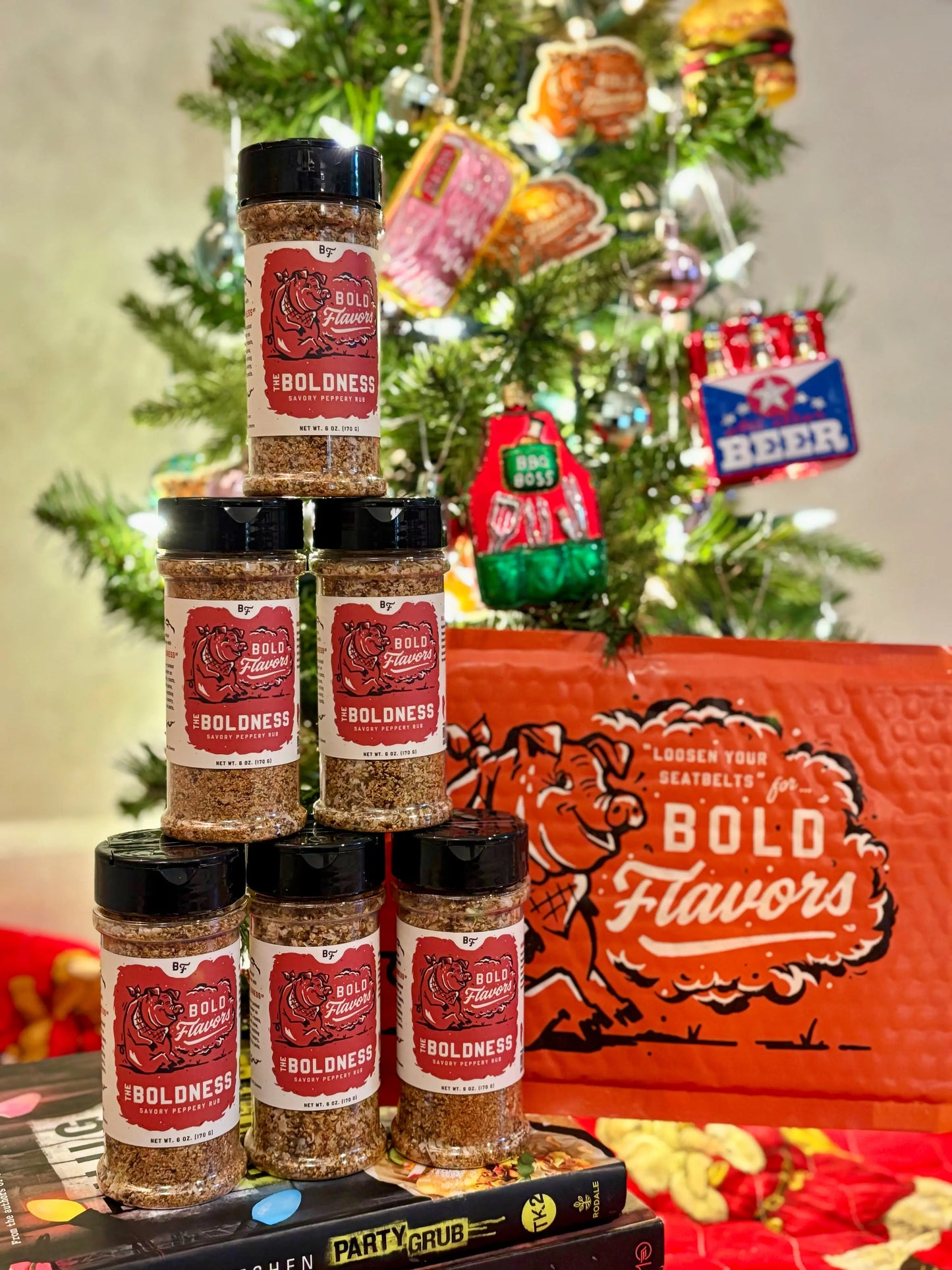 The Boldness Holiday Six-Pack (Get a Free Jar & Free Shipping)